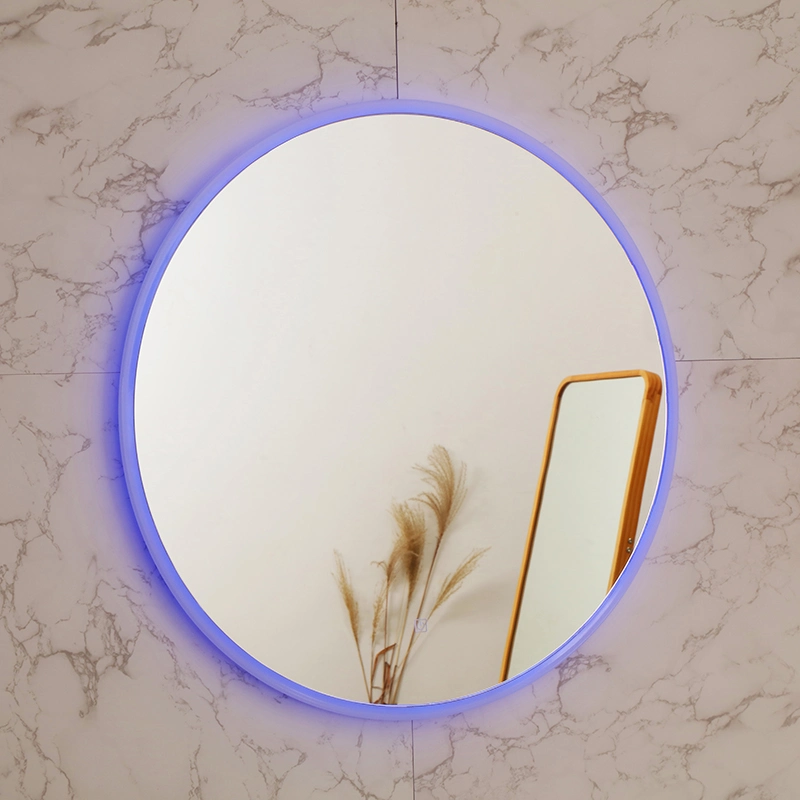 Manufacture Customized Magnified Jh Glass China Bath Smart LED Lamps Bathroom Mirror