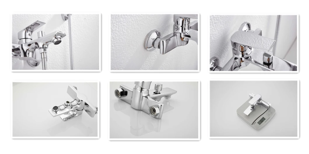 Huadiao Bathroom Hand Shower Bath Mixer Bathtub Faucet