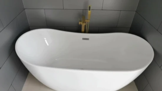 Personalizza le dimensioni delle lussuose vasche da bagno freestanding in solid surface per adulti