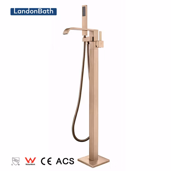 Kaiping Produttore Fabbrica Rubinetto per vasca monocomando in acciaio inossidabile 304 Bello modello di rubinetto per vasca da bagno dorato a buon mercato Personalizzabile