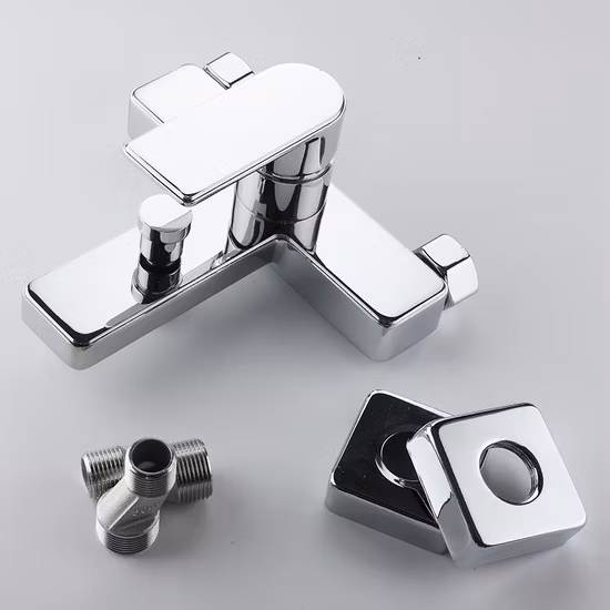 Miscelatore monocomando in bambù in ottone anticato per bagno, vasca, doccia